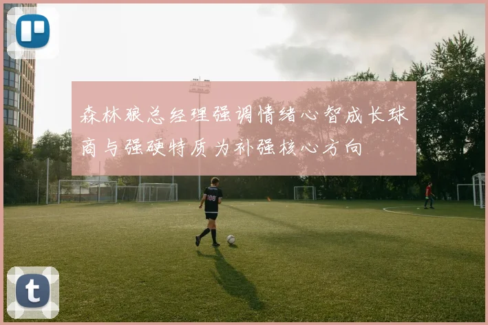 森林狼总经理强调情绪心智成长球商与强硬特质为补强核心方向